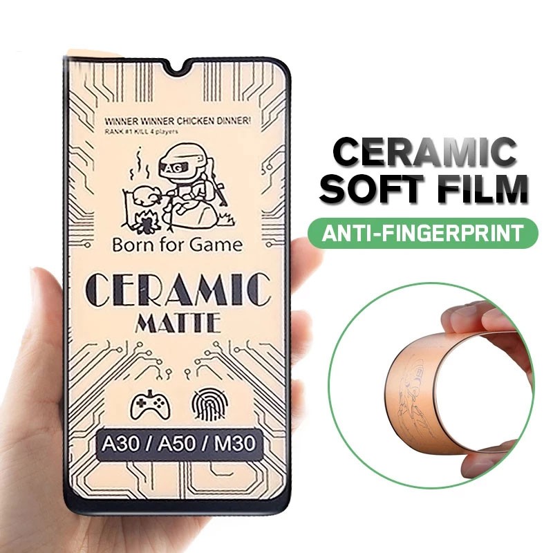 Huawei Y9 Y7 Y6 Pro 2019 vidrio templado de cerámica para Huawei Y9S Y8S Y6S Y8P Y7P Y6P Y5P Y9 Prime 2019 antihuellas dactilares mate Protector de pantalla #4