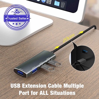 Image of HUB USB 3 0 4 Puertos 3.0 Adaptador 5Gbps Alta Velocidad Multi C Divisor Para Lenovo Macbook L6V3