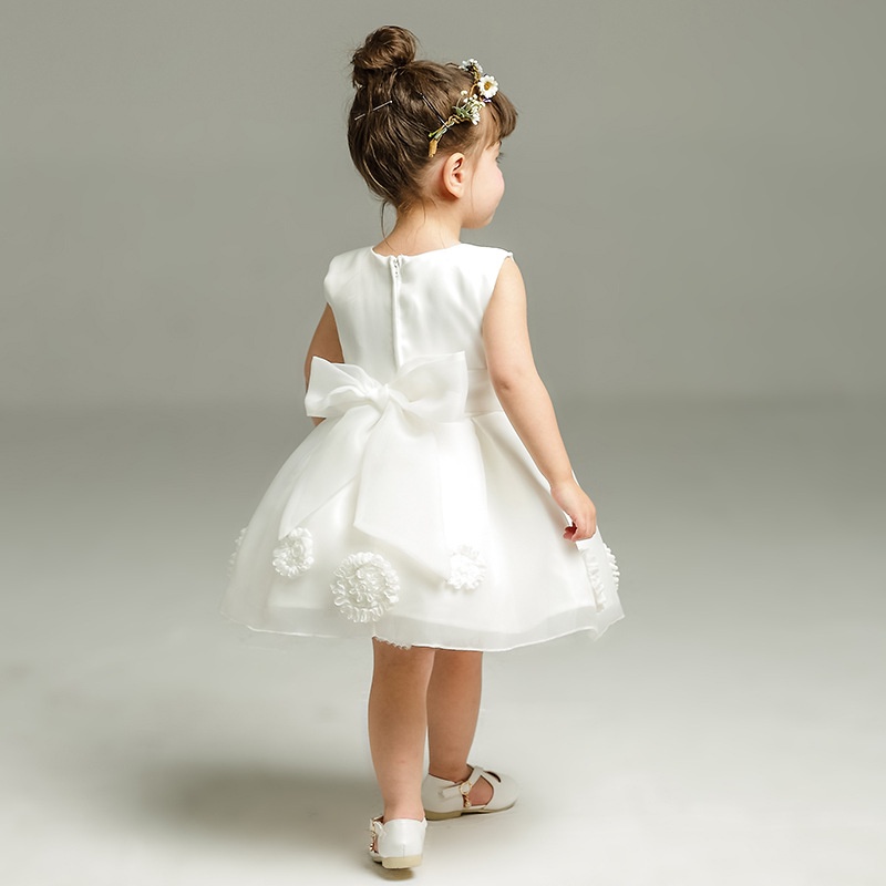 Niña Bebé De Un Año De Edad Vestido De Princesa Hinchada Novia Dobladillo Vino  Vestidos Elegantes Niña Vestidos De Bautizo | Shopee Colombia