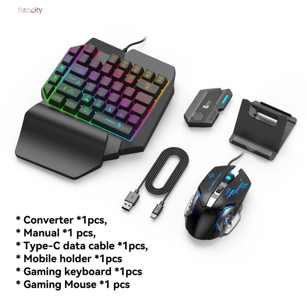 Gamwing Mix SE/Elite Ratón & amp ; Teclado Comverter Combo Pack Para Android  Juegos Móviles FRANCITY | Shopee Colombia