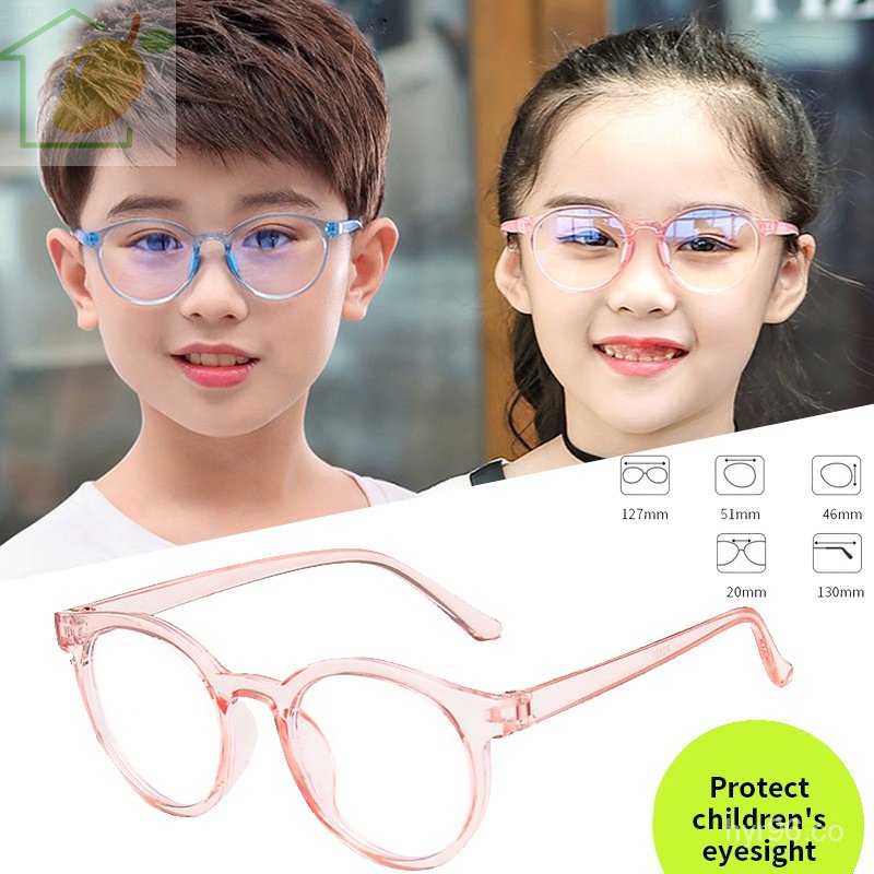 Gafas en Stockgafas de radiación anti-radiación para anti-azul luz redonda marco gafas niños spKQ | Shopee