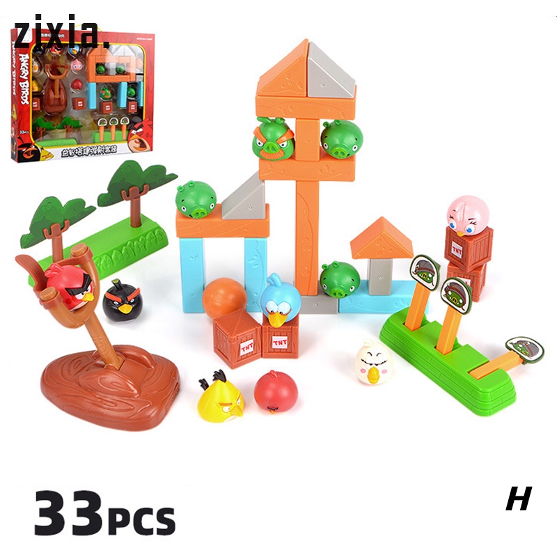 años Juguete paquete Catapulta nuevo en paquete 5 x Para Niños Angry Birds Sling Shot 3 