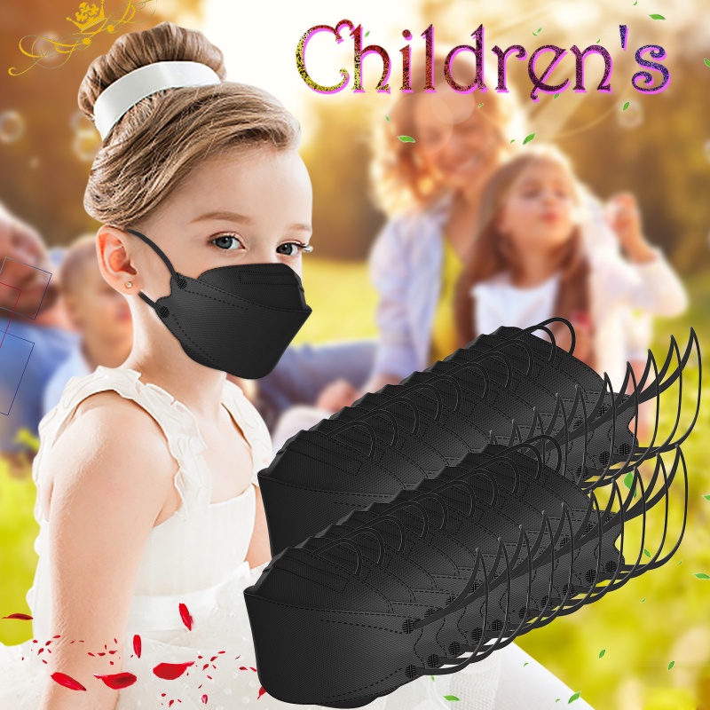 Image of 10P çs KF94 KN95 ONE-OFF 4 Capas 3d Máscara De Polvo Para Niños #3