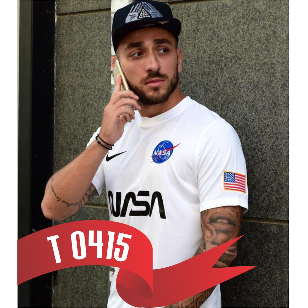 transferir Marchitar personal Camiseta camiseta NASA NIKE CONCEPT DISTRO T415 | Shopee Colombia