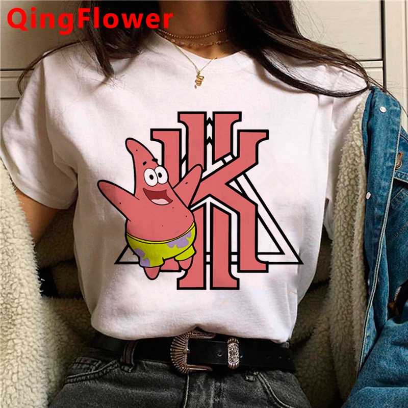 Bob Esponja Camiseta Mujer Impresión Estética tumblr kawaii Gráfico  Camisetas Mujeres Ropa vintage | Shopee Colombia