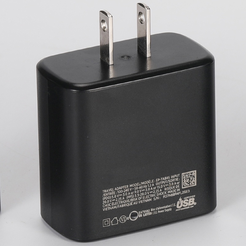 Samsung S21 Ultra 45W Cargador Súper Rápido PD Adaptador De Carga Rápida TypeC Para Galaxy S20 S21 Note10 Plus