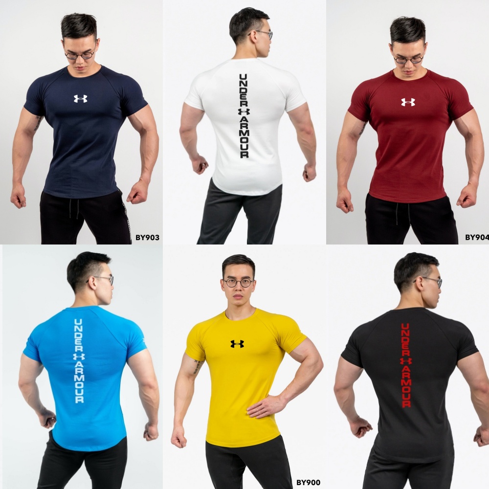 lila la carretera igualdad Camisetas deportivas para hombre camisetas de gimnasio para hombre ropa  deportiva CROSSFIT RUNNING WEAR | Shopee Colombia