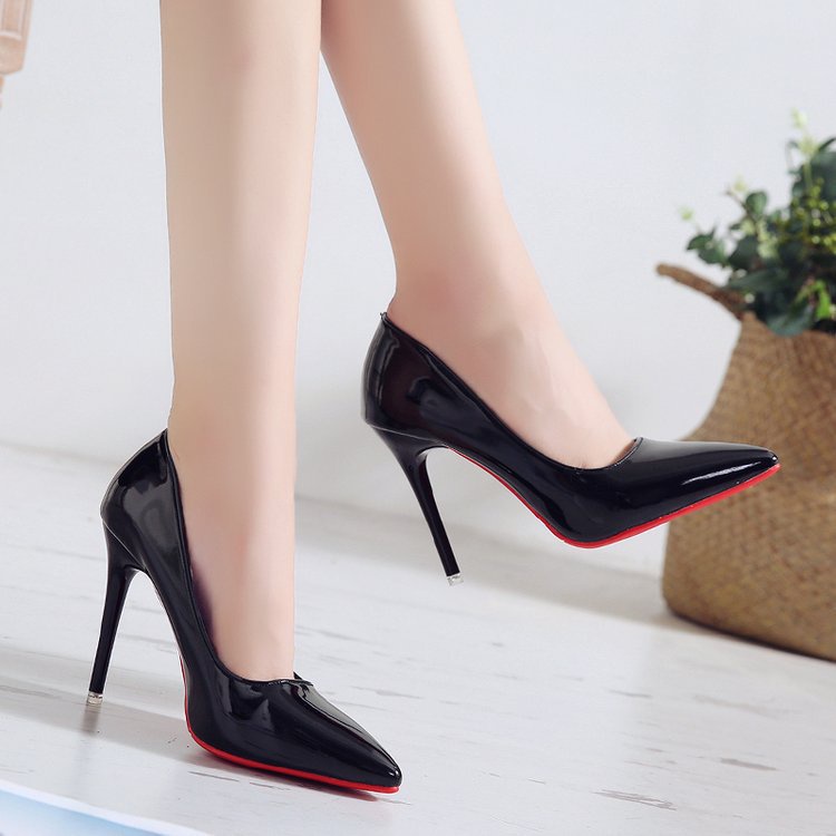 Zapatos de fiesta de tacones altos zapatos de trabajo de mujer importados tacones altos niñas ASH-005 | Shopee Colombia