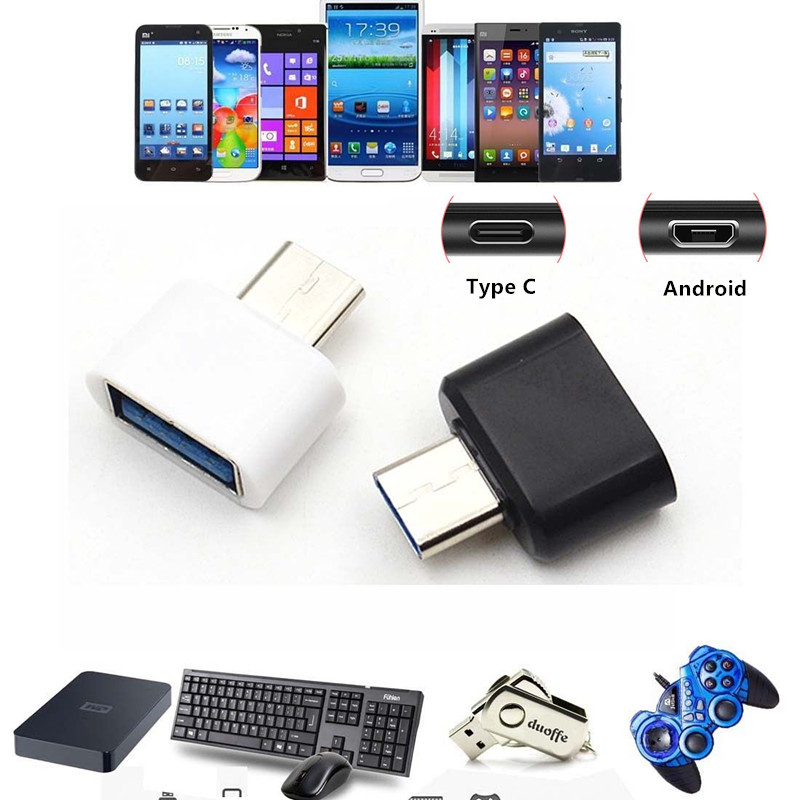 OTG Adaptador Micro USB Para Teléfono Android Tipo C Macho A Hembra De Datos
