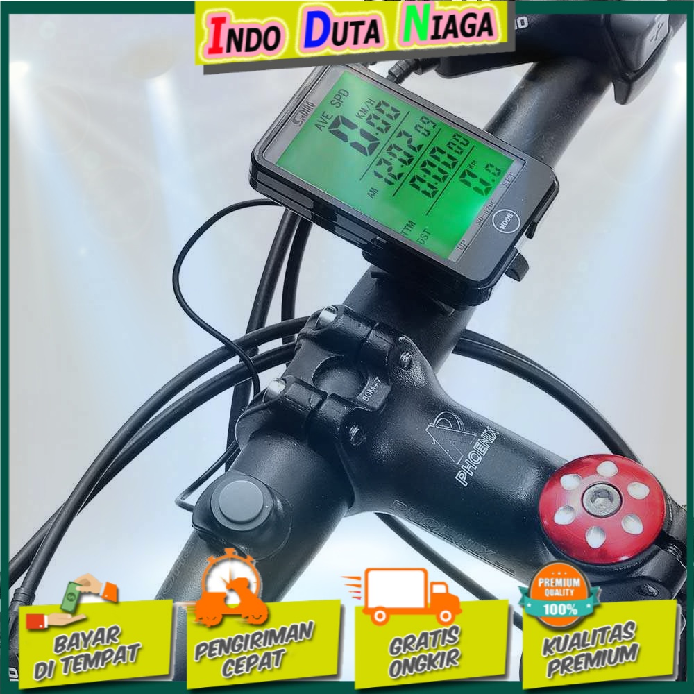 Velocímetro/Odómetro/Monitor de bicicleta inalámbrico para sunding - SD-576C