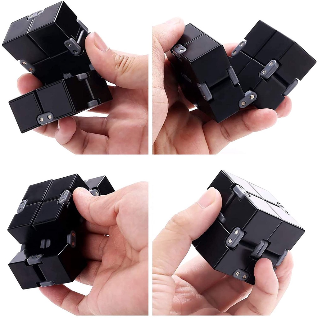 Galaxy Infinito Cube Fidget Juguete Anti Stress Ansiedad para Niños Adultos EDC Juguete Mini ABS Infinity Cube ISAKEN Cubo de la Punta de los Dedos 