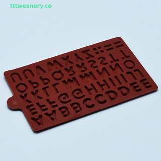 Image of tttwesnery 1Pc Silicona 26 Letras Chocolate Moldes Para Hornear DIY Decoración De Pasteles Herramientas De Cocina Nuevo