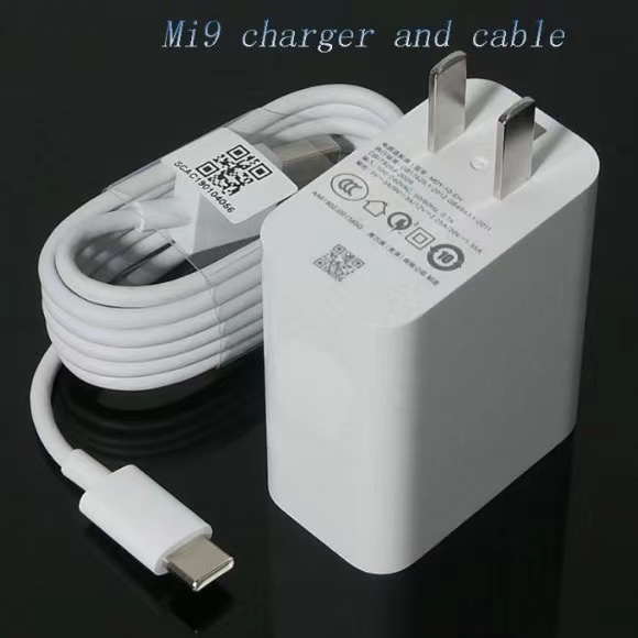Original XIAOMI Cargador Rápido Para MI 9 8 7 Turbo 27W 33W Adaptador 6A Tipo C Cable USB