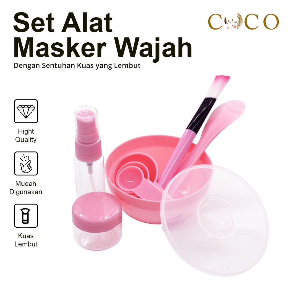 Can Cod) 9 en 1 máscara Facial conjunto de herramientas de viaje maquillaje  coreano Mini herramienta tazón más barato | Shopee Colombia