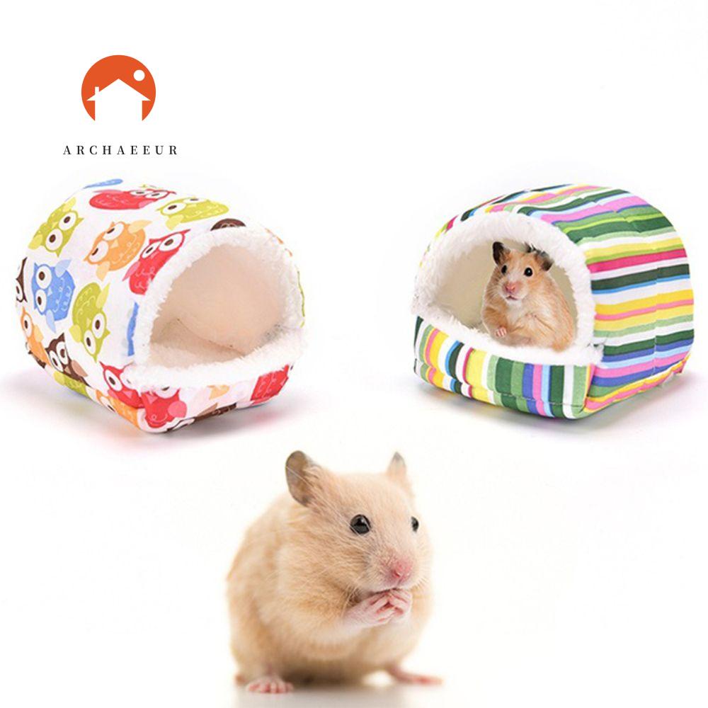 Cage Rabbit Hamster Sleeping Bed Guinea Pig Mat Small Animal House Warm Pad 