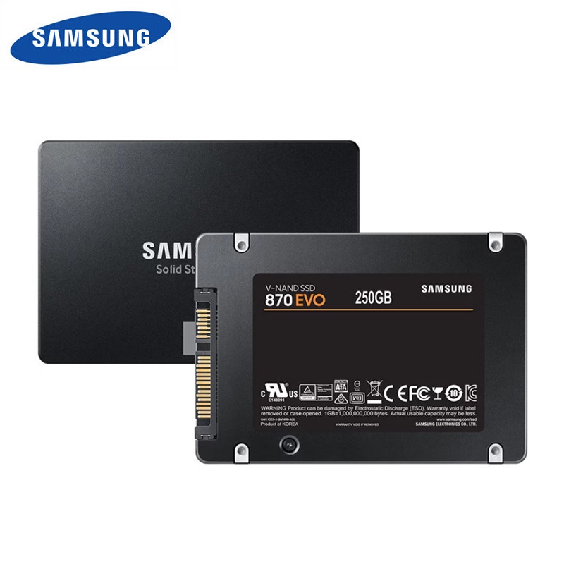 SAMSUNG SSD 870 860 EVO 250GB 500GB 1T Disco Duro Interno De Estado Sólido HDD SATA 3 2.5 Pulgadas Para Ordenador Portátil PC #1