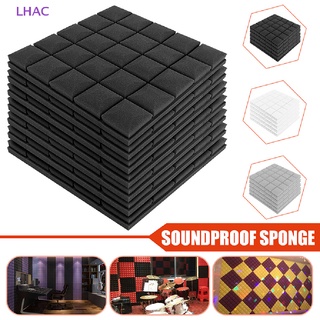 Image of LHAC 5x-500x500x50mm Panel De Espuma Acústica A Prueba De Sonido Esponja De Absorción Para Studio KTV Nuevo