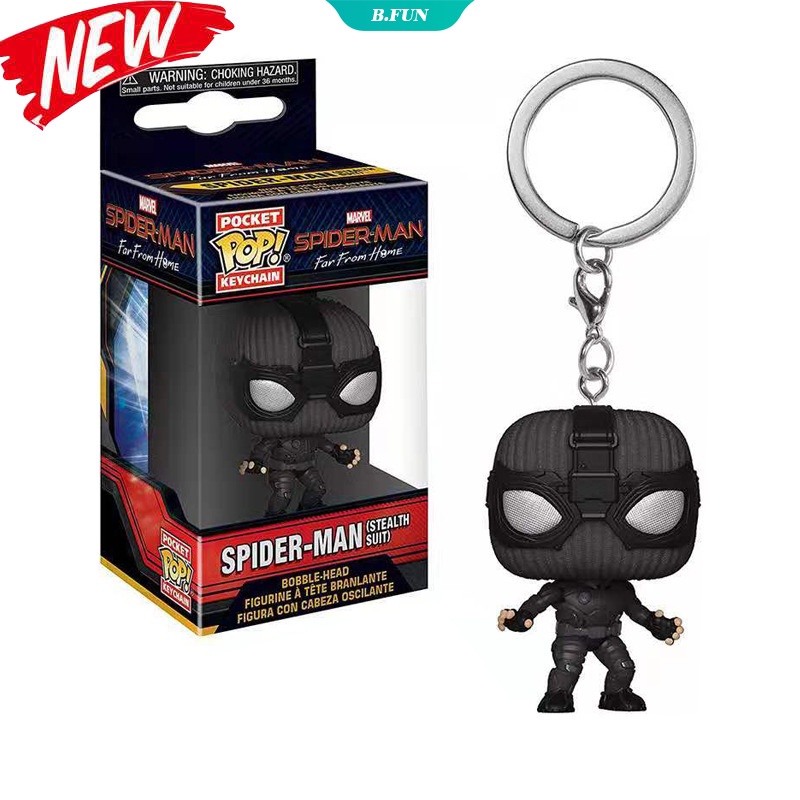 Funko Pop ! Llavero Spider-man : Lejos De Casa Sigilo Figura Niños Regalo  [Divertido] | Shopee Colombia