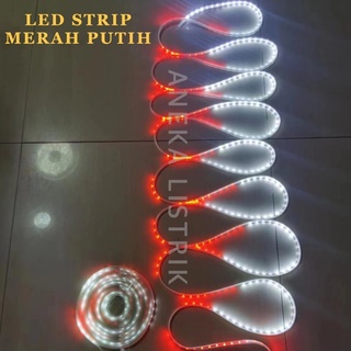 Image of Tira de luces LED manguera cuerda 3528 rojo blanco IP66 METERAN (luces de agosto) luces de Color tira RGB RGB al aire libre
