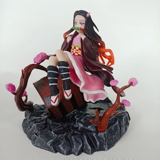 YIG Demon Slayer Figura De Acción Nezuko Modelo Muñecas Juguetes Para