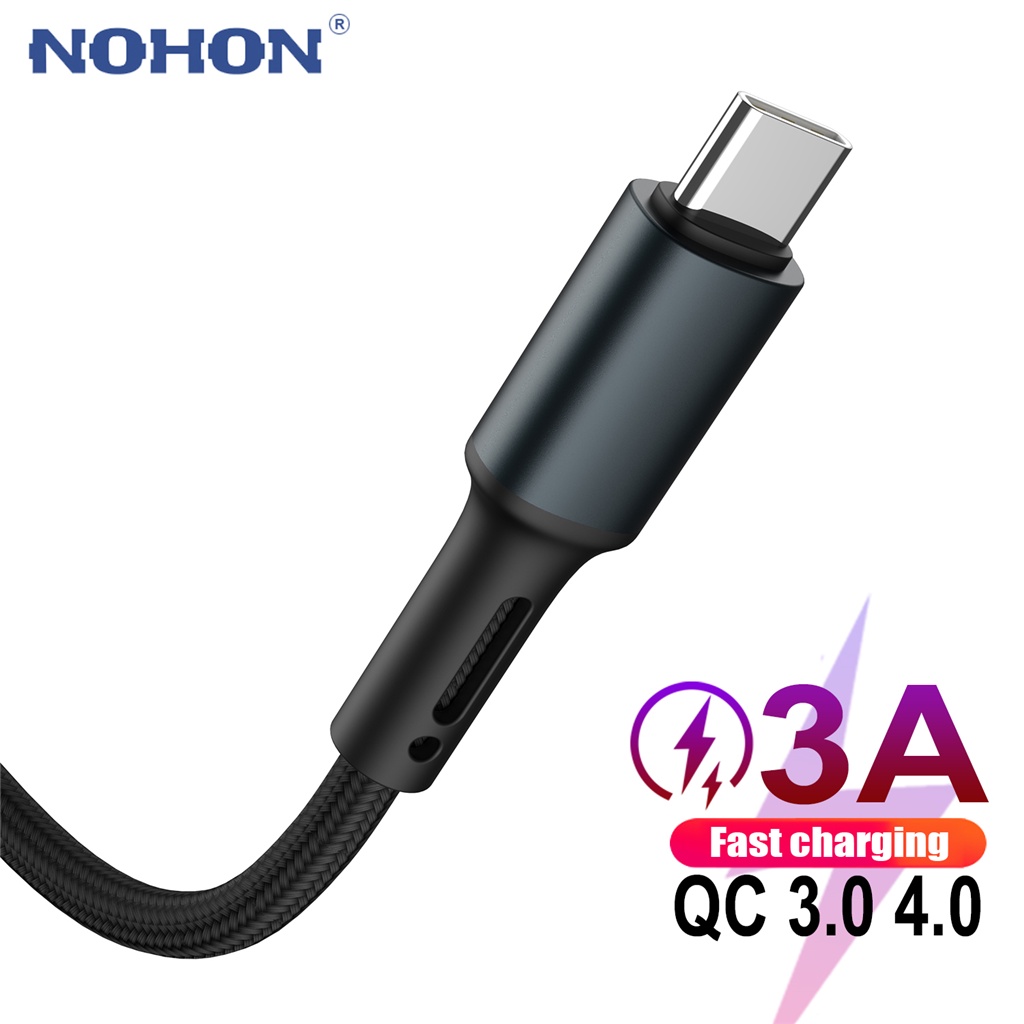Alta Calidad De Carga Rápida USB Tipo C Cable Para Android Teléfono Móvil Cargador De Datos USBC QC 3.0 4.0 Largo 1m 2m 3m Corto 25cm Accesorios De 1 2 3 Metros Línea