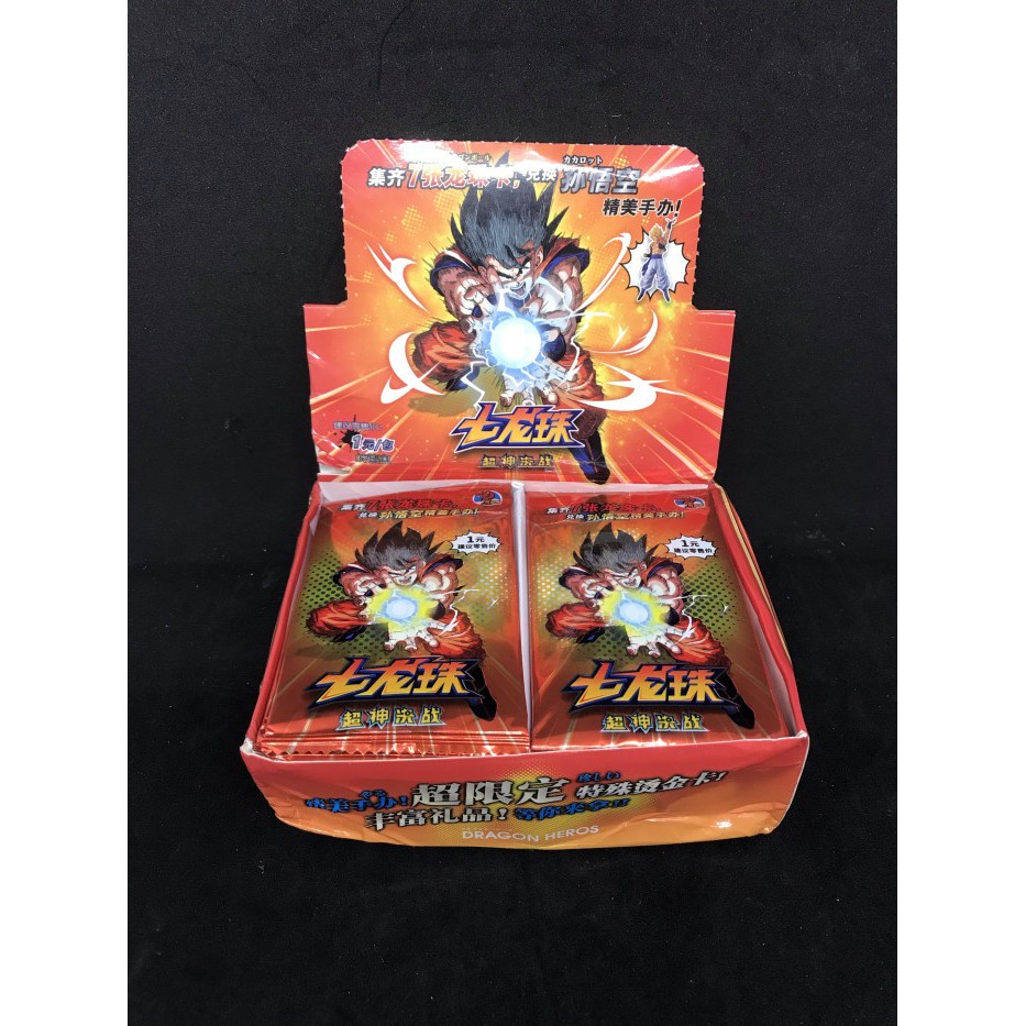 Dragon Ball Z Booster Pack naranja batalla de Z tarjetas (precio por  paquete) | Shopee Colombia