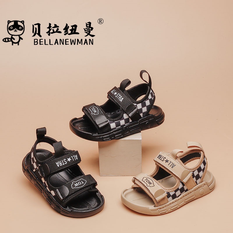 Bella Newman Sandalias Infantiles 2022 Estilo Verano De Niñas Dedo Del Pie Abierto Zapatos De Niños Suela Suave Antideslizante Playa #1