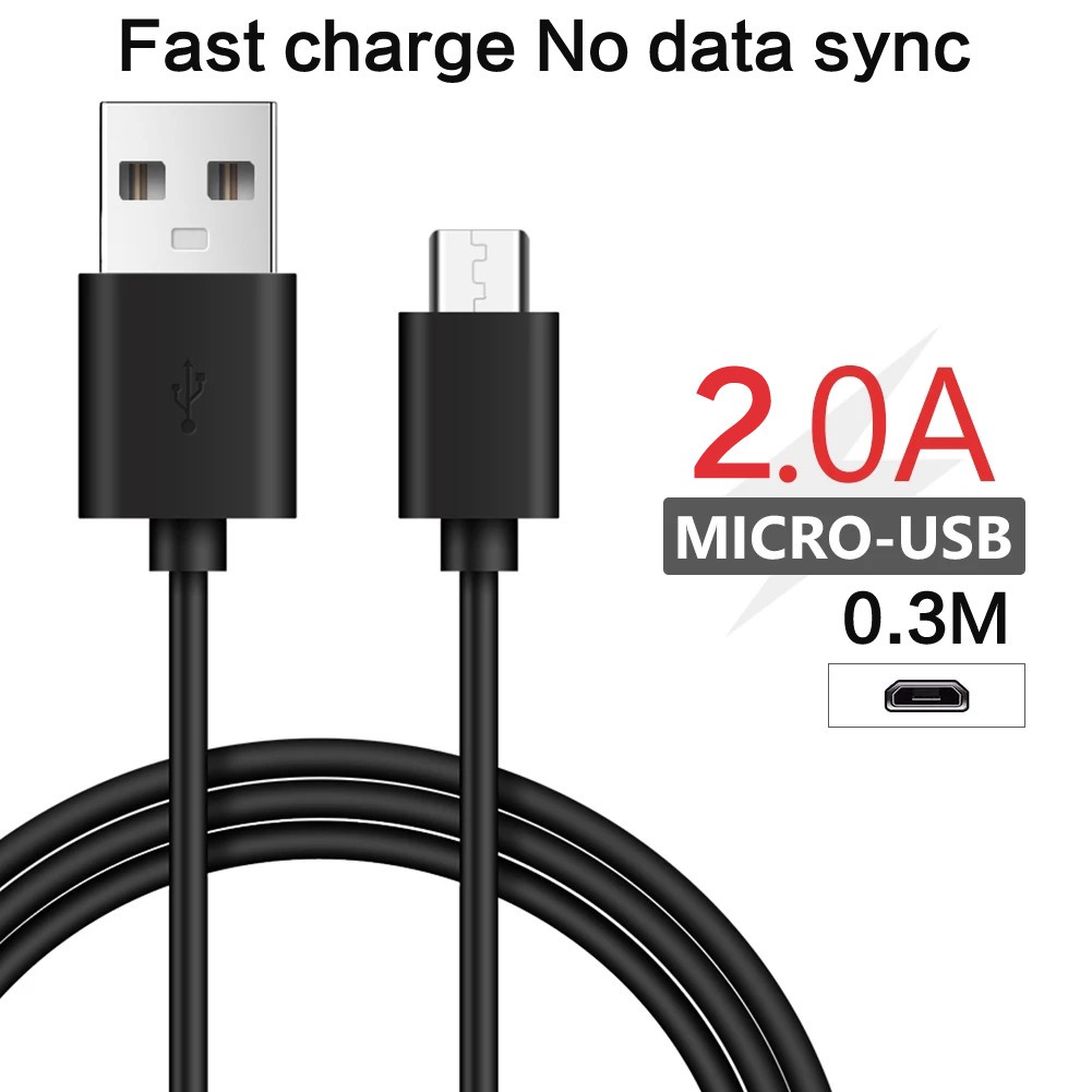 Cable de carga USB micro-USB cable de Datos Sync cable para huawei p Smart 2019