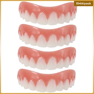 Image of tirantes sonrientes superiores dientes postizas carillas dentales cosmética