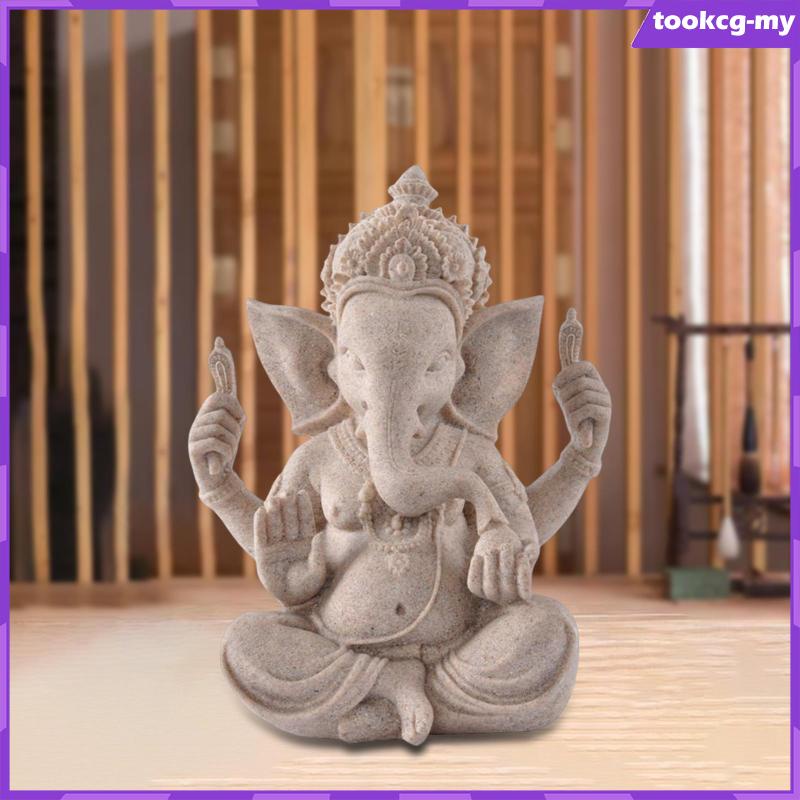 BRK HANDICRAFT gran ganesha hecha a mano Estatua de ganesha 1 pie ideal para regalos religiosos hindúes 