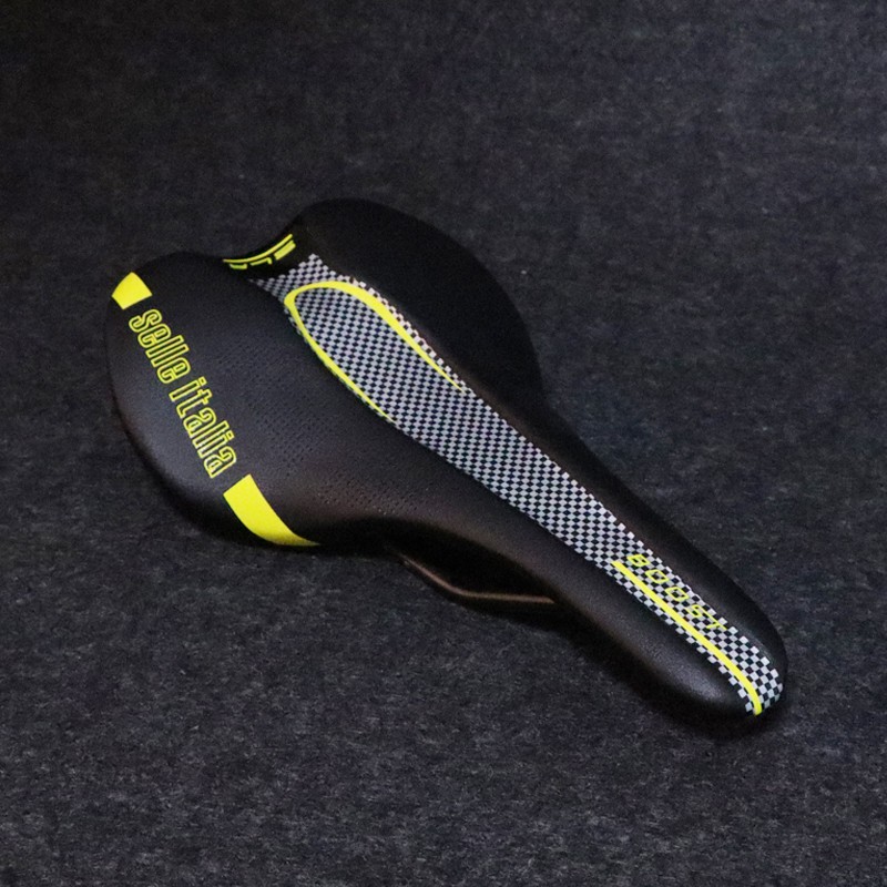 Image of selle italia sillín de ciclismo hueco slr boost bicicleta de montaña de carretera transpirable asiento de bicicleta de carreras super ligero cojín de equitación #3