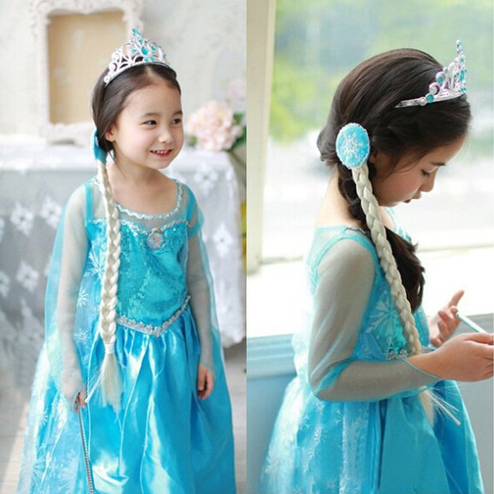 Vestido De Reina De Nieve elsa Cosplay Para Bebés Y Niñas | Shopee Colombia