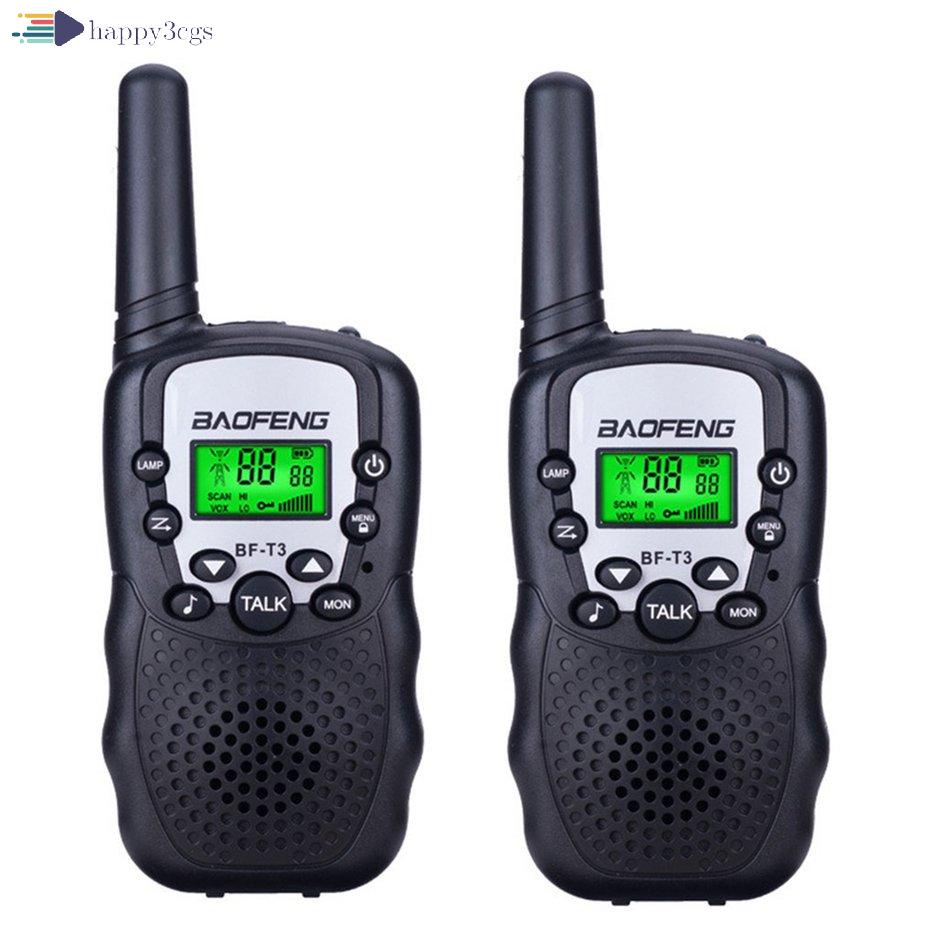 2PCS Mini Children'S Walkie Talkie Bf-T3 Long Range Walkie Talkie Child Toy