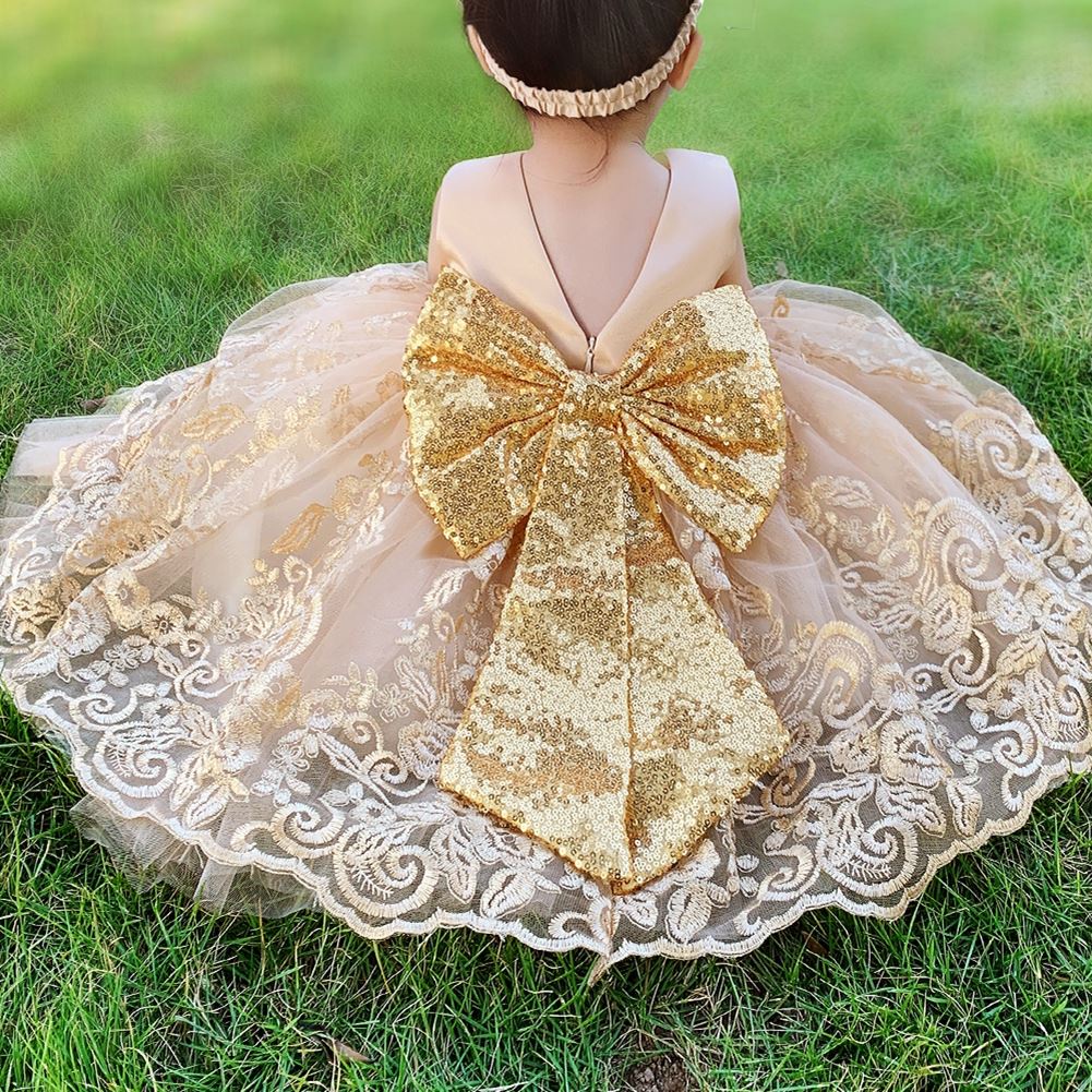 Vestido Infantil De verano Para bebés niñas 1er año lentejuelas Vestido De  boda De Princesa Para bebé Vestido De cumpleaños Para recién nacidos Vestido  De bautizo | Shopee Colombia