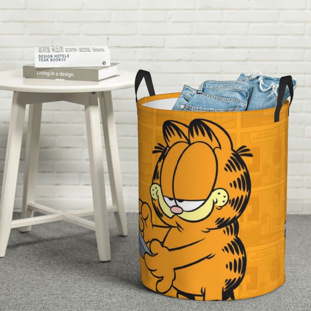 Cesta De Lavandería Garfield Bolsa Almacenamiento De Ropa Sucia | Shopee  Colombia