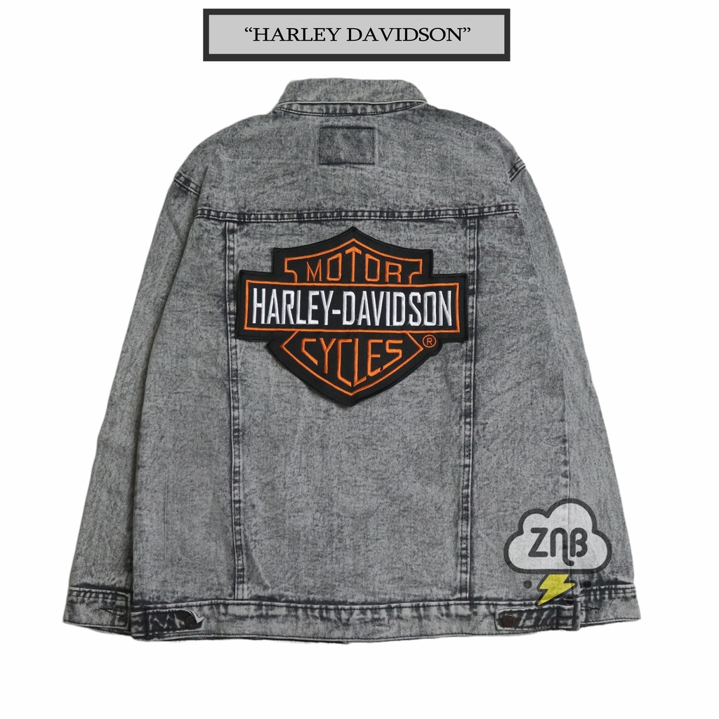 Parche bordado Harley DAVIDSON emblema de costura de la mejor calidad