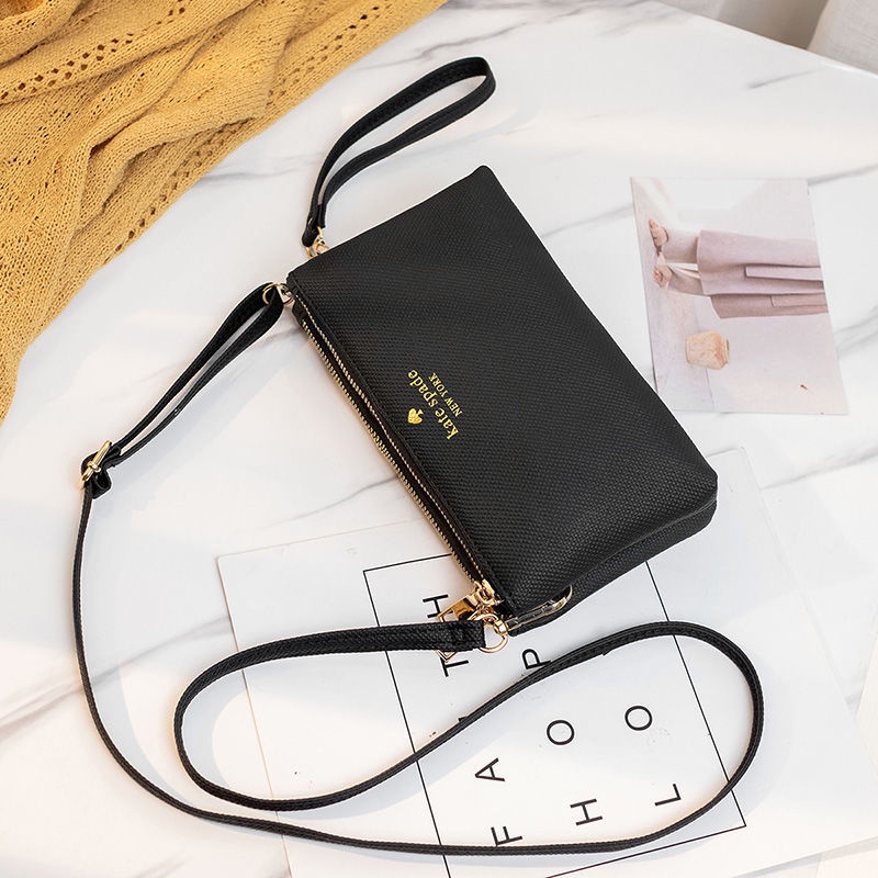 Kate Spade New York Señoras Moda PU Bolsa De Mensajero Melocotón Corazón  Móvil Hombro Mini Tarjeta Paquete | Shopee Colombia