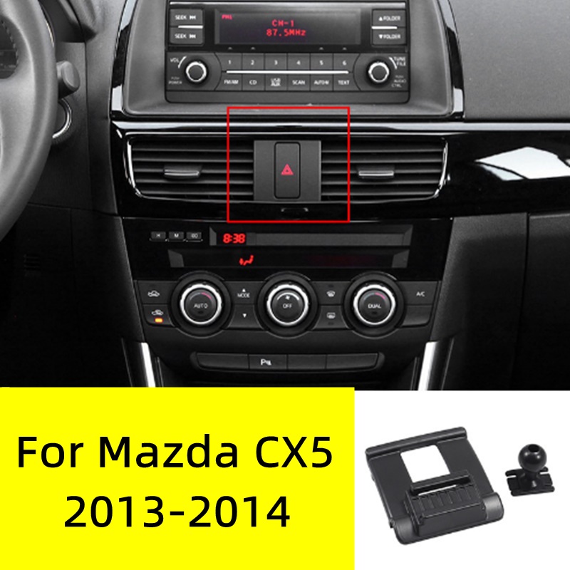Soporte Para Teléfono De Coche Para Mazda CX5 CX 5 2013 2014 De Estilo GPS Giratorio Accesorios Móviles #6