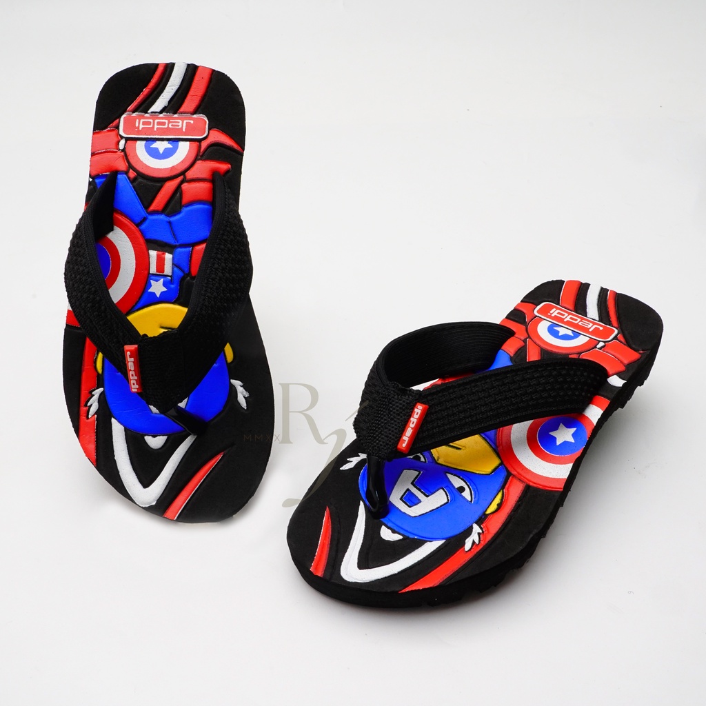 Jeddi Captain America Chanclas De Dibujos Animados Nino Sandalias De Superheroe Chanclas Para Ninos Chanclas Para Ninos Shopee Colombia
