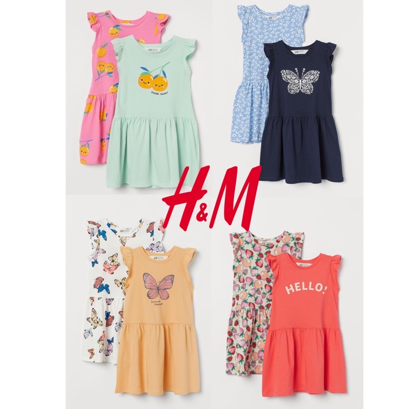Vestido H&m niñas unidad de venta | Shopee