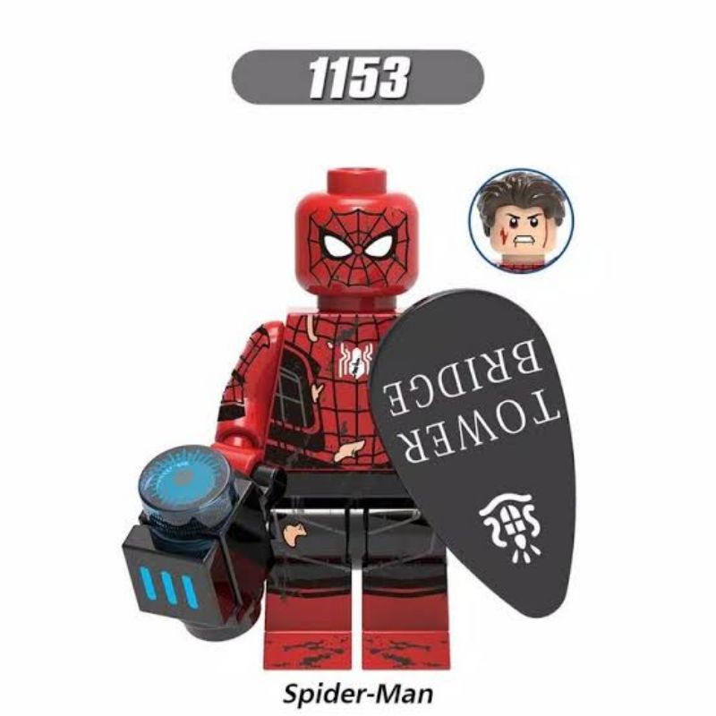 Lego spiderman lejos de casa batalla daño NO DUS spider man marvel  minifigura super héroe niños  | Shopee Colombia