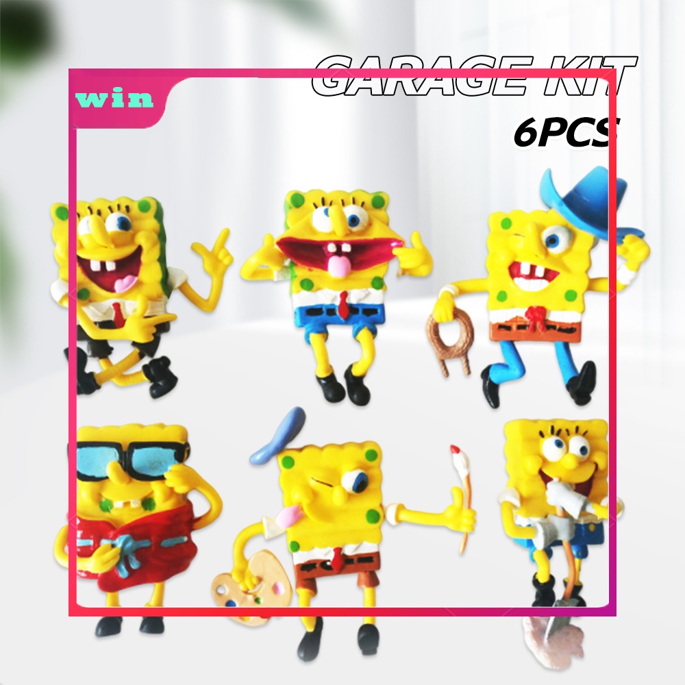 Dibujos Animados Bob Esponja Squarepants Figuras Estatua Modelo