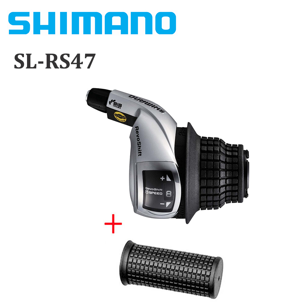 Image of shimano sl-rs47 revoshift twist shifter 3/7/8/21/24 velocidad mtb bicicleta transmisión #4