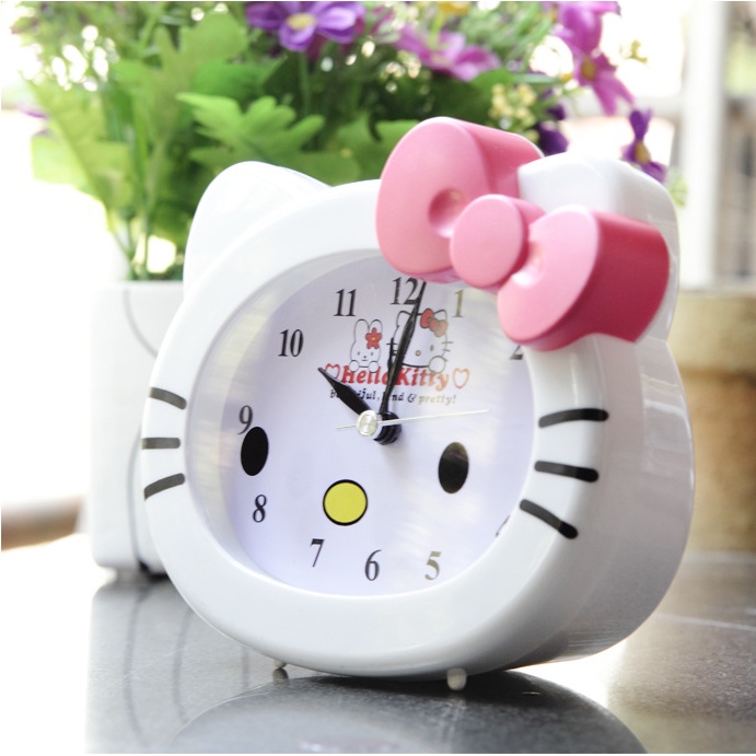 Susteen Bigote chupar Hello Kitty-Reloj Despertador Digital Para Niños , Regalo | Shopee Colombia