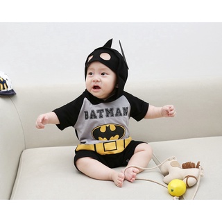 Bebé Recién Nacido Niños Superman Spiderman Batman Capitán América Ropmers  Toddles Superhéroe Disfraz | Shopee Colombia