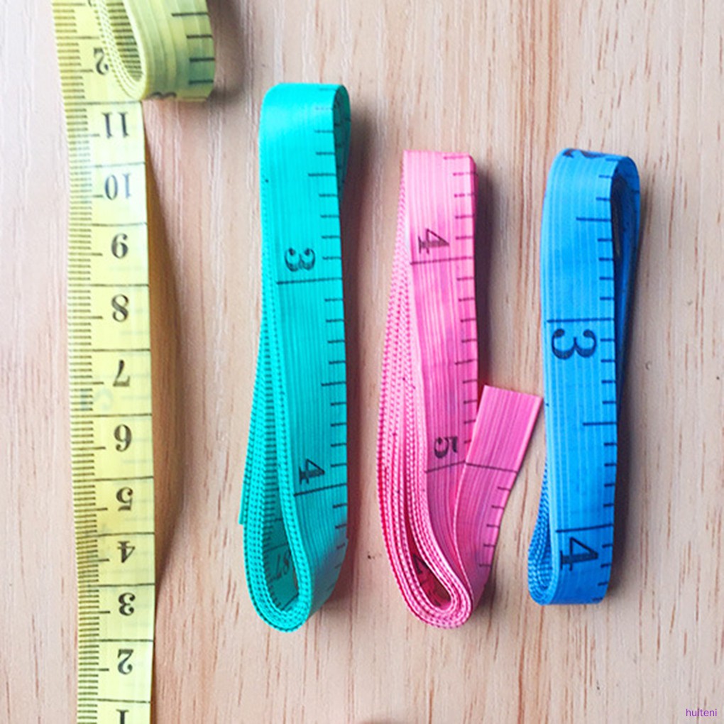 Mengonee Color al Azar 1500mm Cinta Suave Cuerpo Flexible Regla de medición de Costura de Tela Herramienta de medición de Sastre 