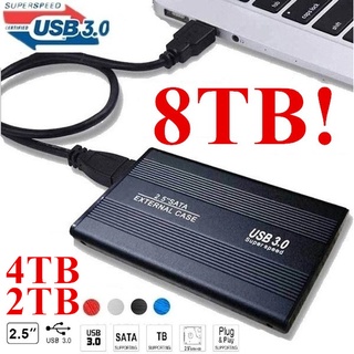 Image of Disco Duro Externo De Alta Velocidad Portátil 8TB 4TB 2TB USB 3.0 SATA Dispositivos De Almacenamiento