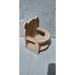 Image of Silla de hámster de madera juguete para hámster