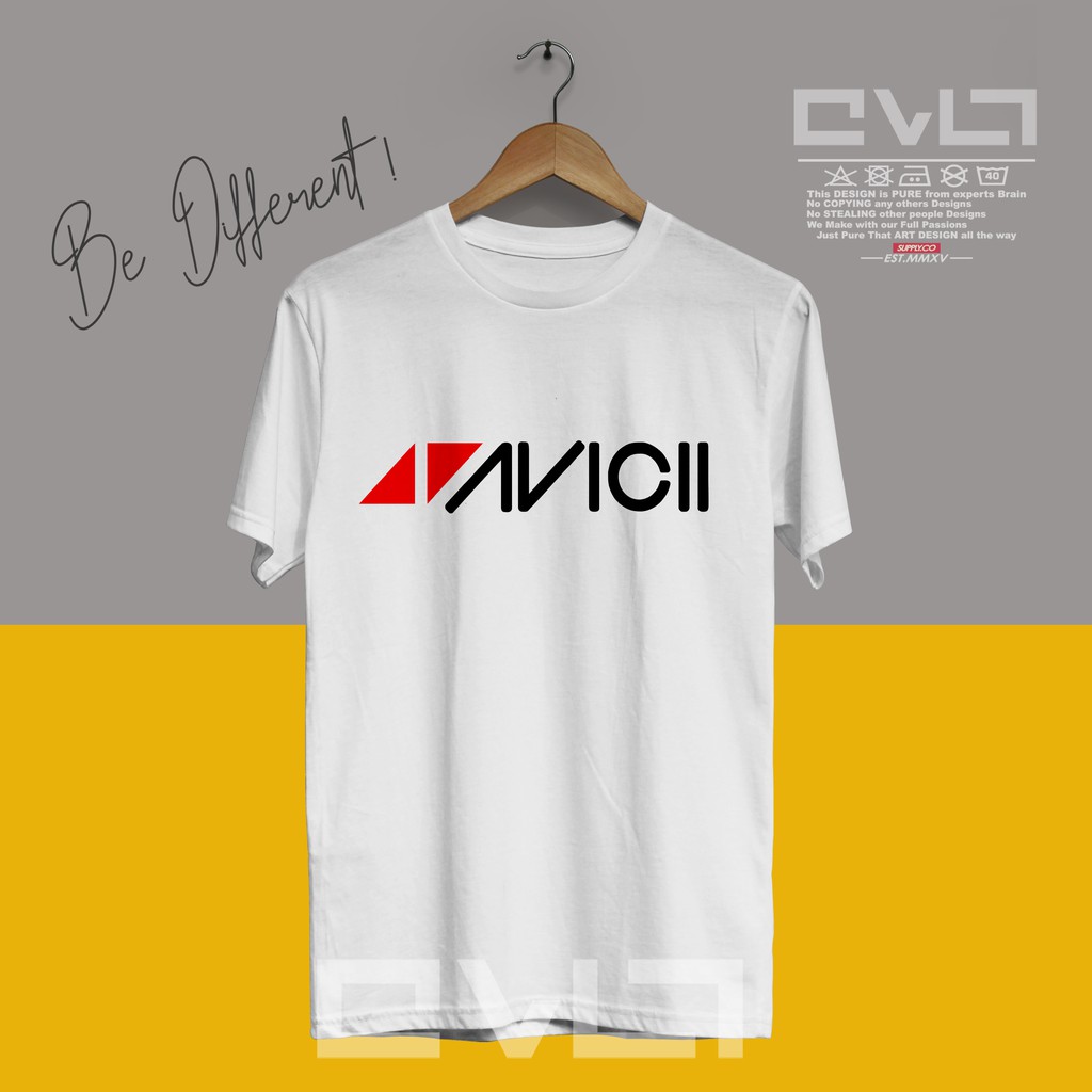 Camiseta Dj AVICII / camiseta de música Logo  camiseta Cool Music - ropa  ANKY | Shopee Colombia