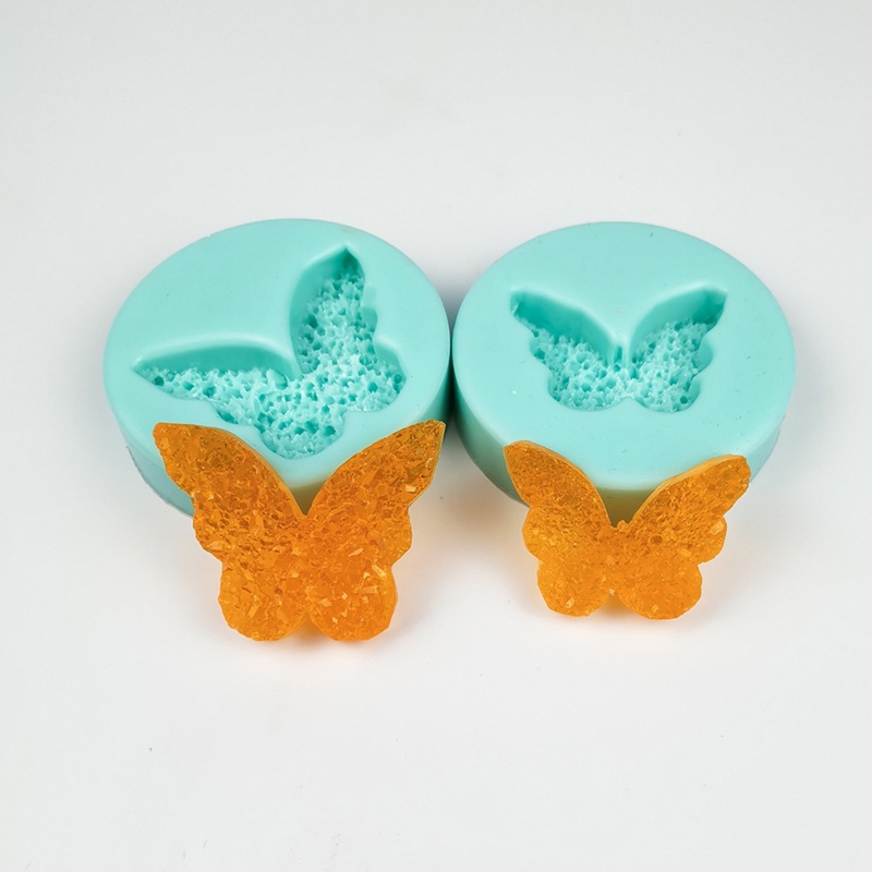 Image of Molde De Silicona En Forma De Mariposa Fondant Jabón Para Hornear Pastel DIY Resina Epoxi #3